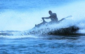 Image of a person on a Jet Ski; Boating Accident Attorney at Juneau, Boll & Stacy, PLLC, in Addison & Dallas, TX